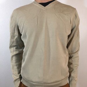 Express pullover sweater v neck